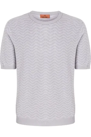 Missoni Wave-pattern crew-neck T-shirt
