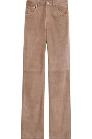 Filippa K Suede five-pocket trousers