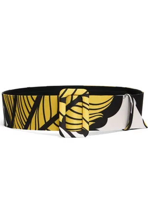 La DoubleJ Floral-print belt