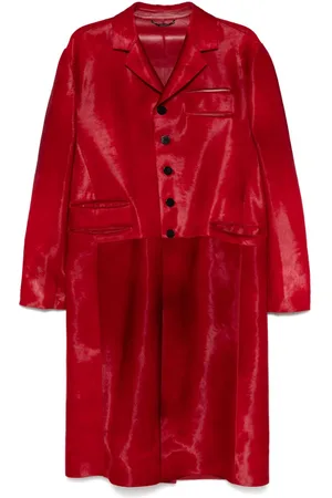 VERSACE Brushed coat