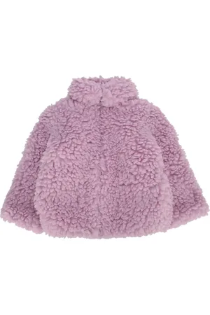 Stella McCartney Faux-shearling coat