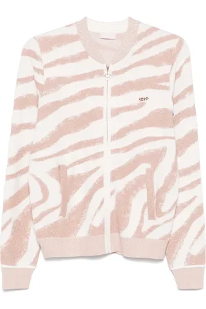 Liu Jo Jacquard zip cardigan