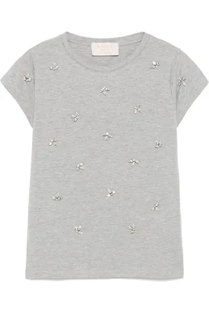 Kaos Crystal-embellished T-shirt