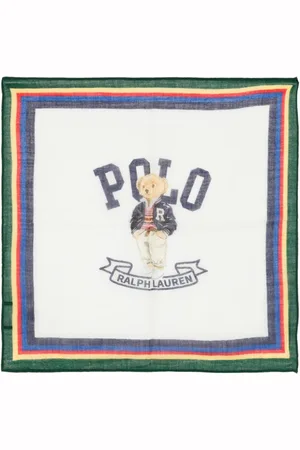 Ralph Lauren Polo Bear wool scarf