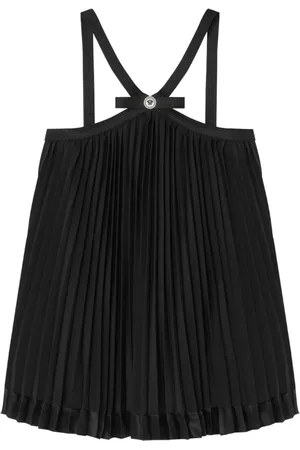 VERSACE Halterneck pleated top