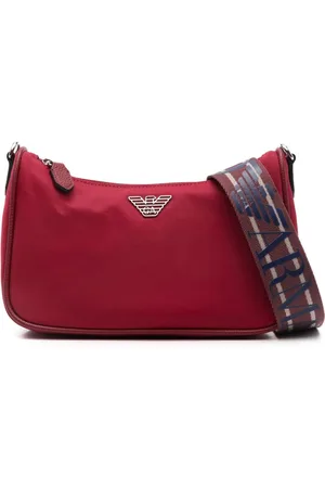 Emporio Armani ASV logo-plaque cross body bag