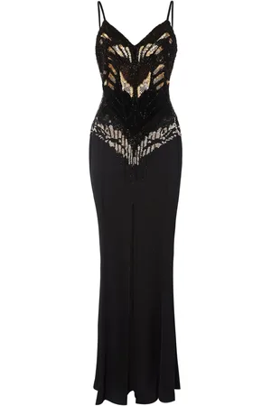 TEMPERLEY LONDON Atlas Strappy maxi dress