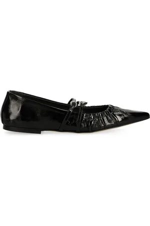Msgm Ruched ballet flats