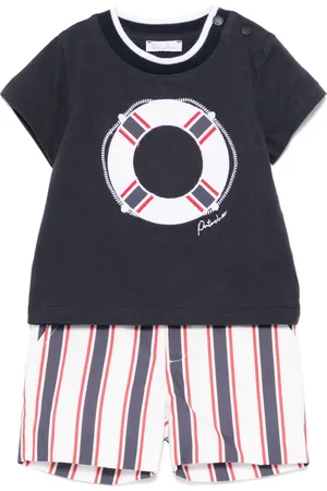 PATACHOU Striped shorts set