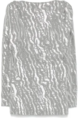 ROTATE Sequined mini dress