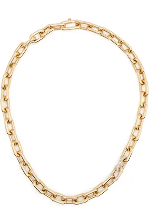 Shay 18kt yellow chain diamond necklace