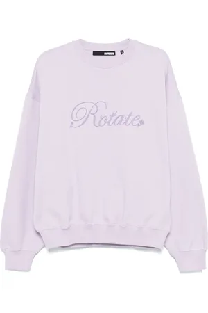 ROTATE Logo-embroidered sweatshirt