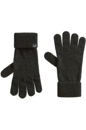 Woolrich Logo-appliqué wool gloves