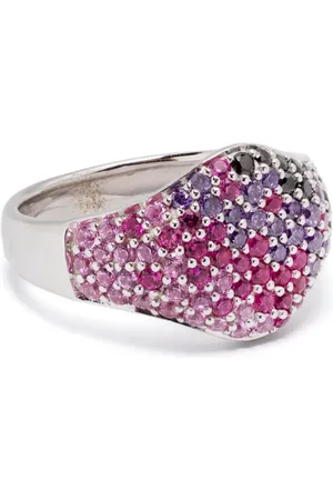 TOM WOOD Mini Sunset cocktail ring