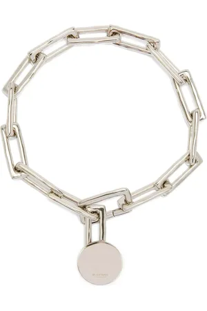 Jil Sander Logo-charm chain bracelet
