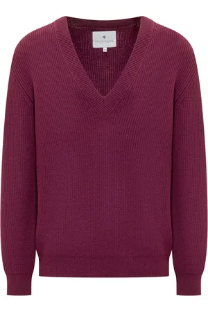 Seven Gauge V-neck jumper