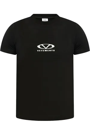Vetements Logo-print cotton t-shirt