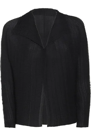 Issey Miyake Textured-finish jacket