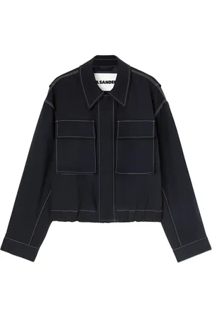 Jil Sander Concealed fastening shirt jacket