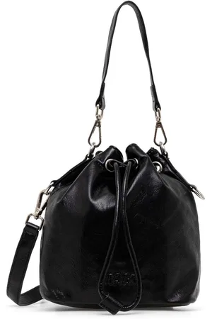 Msgm Leather bucket bag