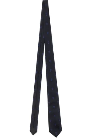 Burberry Patterned-jacquard silk tie