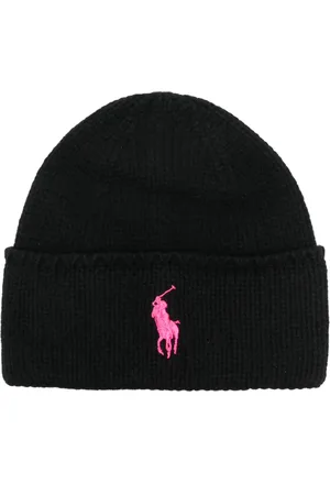 Ralph Lauren Signature Pony wool beanie hat