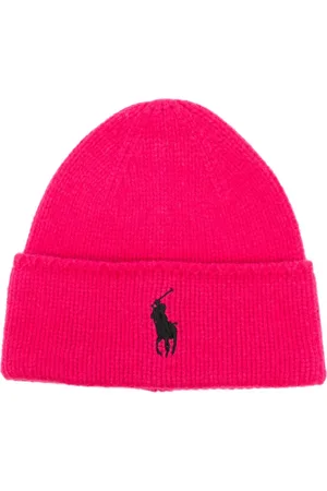 Ralph Lauren Signature Pony wool beanie hat