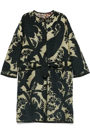 Etro Floral-jacquard coat