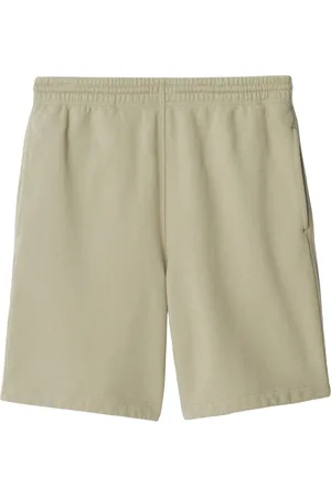 Burberry EKD-appliqué cotton shorts