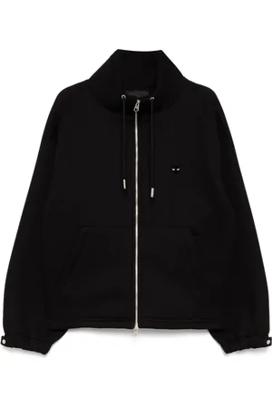 SONGZIO Panther waffle zip-up jacket