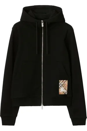 Burberry Check Label hoodie