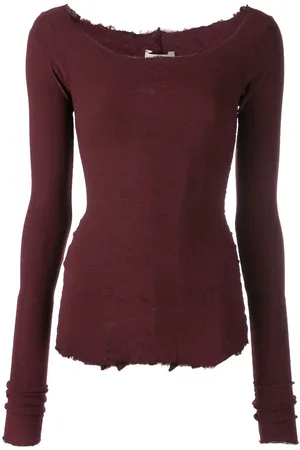 MARC LE BIHAN Scoop neck sweatshirt