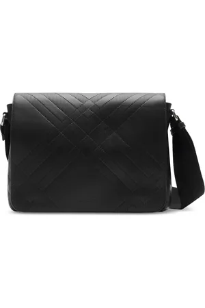 Burberry Check messenger bag