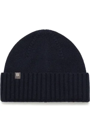 Boggi Milano Logo-appliqu?? beanie hat