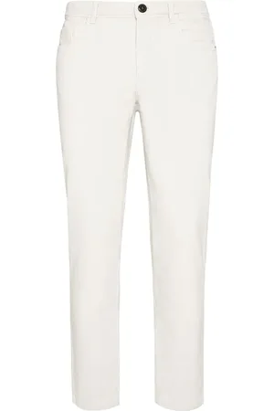 Boggi Milano Logo-appliqué mid-rise jeans