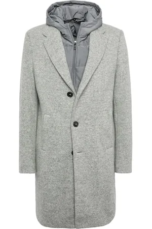 Boggi Milano Wool jersey coat