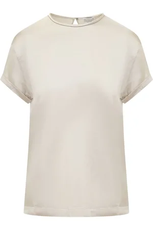Brunello Cucinelli Monili chain-embellished blouse