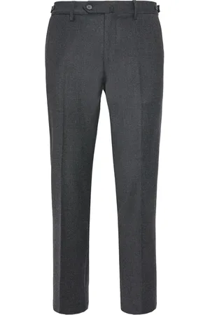 Boggi Milano Flannel tailored trousers