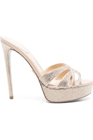 RENE CAOVILLA 140mm Dania mules