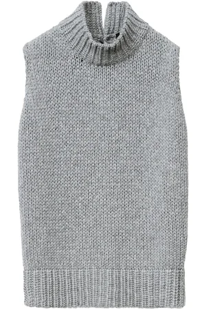 Fabiana Filippi Slit back knitted top