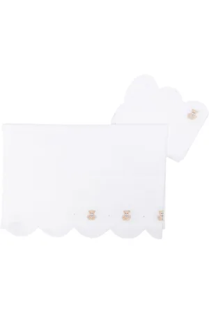 Mariella Ferrari Teddy bear-embroidered sheet