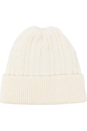 CANALI Cable-knit beanie hat