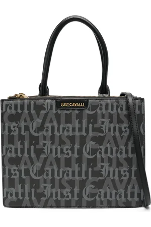 Roberto Cavalli Monogram-pattern tote bag