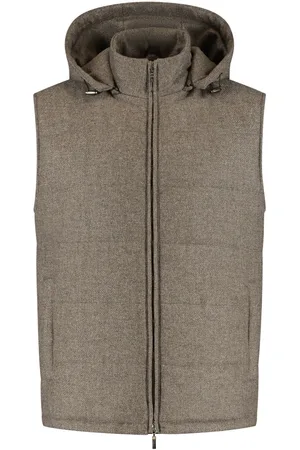 Doriani Cashmere Hooded waistcoat