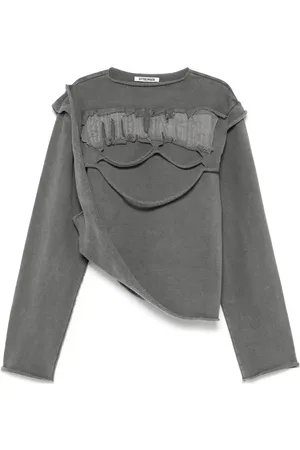 OTTOLINGER Distressed draped sweatshirt