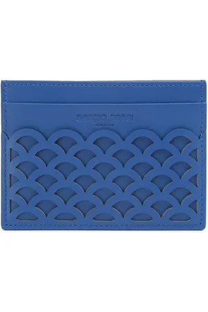 Sergio Rossi Sr Mermaid embossed-detailed cardholder