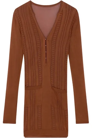 Donde Esteban Guayabera mini dress