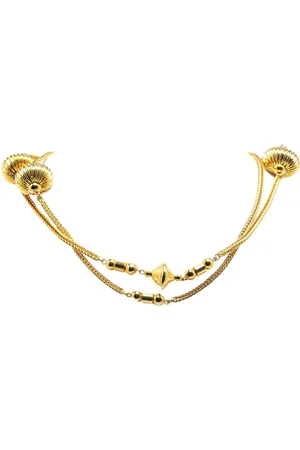 Saint Laurent 2000-2023 Plated Long costume necklace