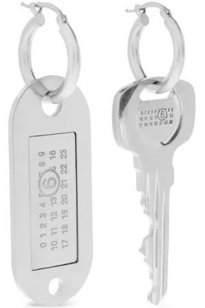 Maison Margiela Tag and Key earrings