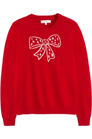 Chinti & Parker Polka Bow jumper